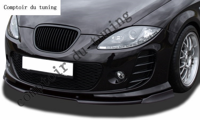 Front Spoiler VARIO-X SEAT Leon 1P 09+ with Aero-Kit
