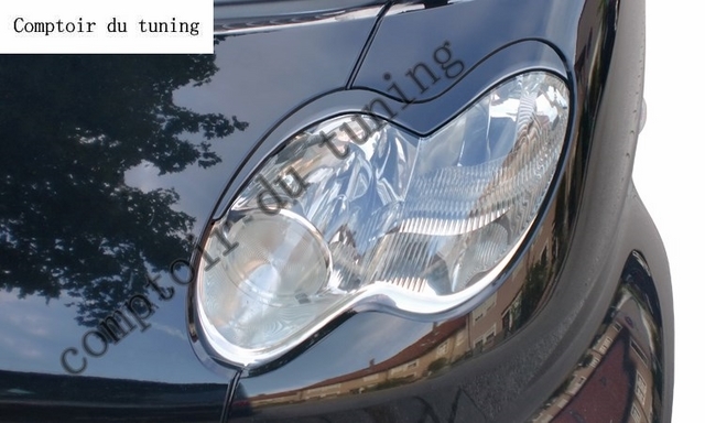 Couvercles de phares SMART C450 Facelift 2003-2007