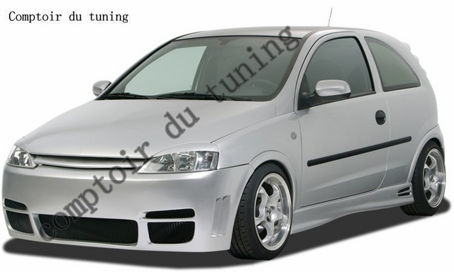 Pare-chocs avant OPEL Corsa C "GT4"