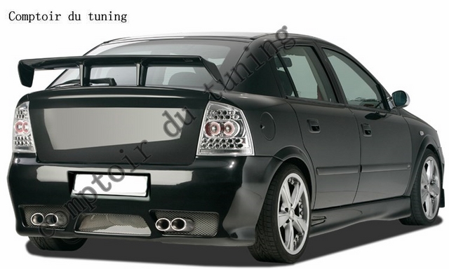 Pare-chocs arrière OPEL Astra G with numberplate "GT-Race"
