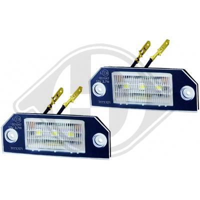 Feu éclaireur de plaque
03-10 LED (la paire)