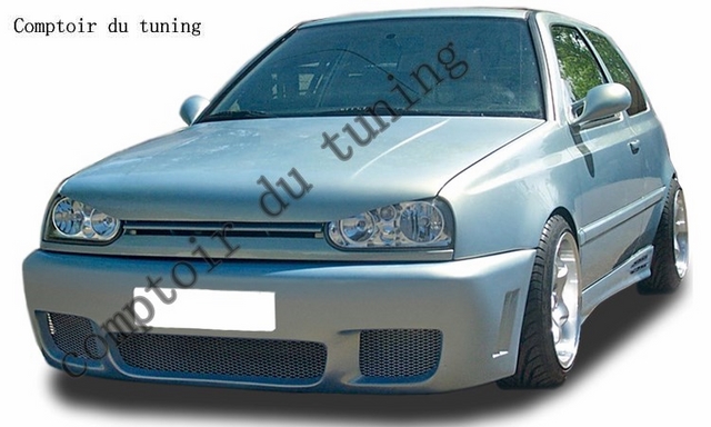 Pare-chocs avant VW Golf 3 & Vento "GT4" clean