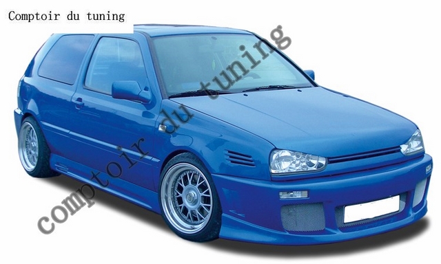 Pare-chocs avant VW Golf 3 + Vento "GT-Race" with Side Intakes