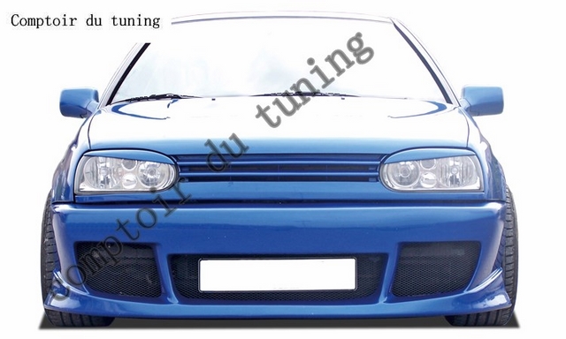 Pare-chocs avant VW Golf 3 + Vento "GT-Race clean" without Side Intakes