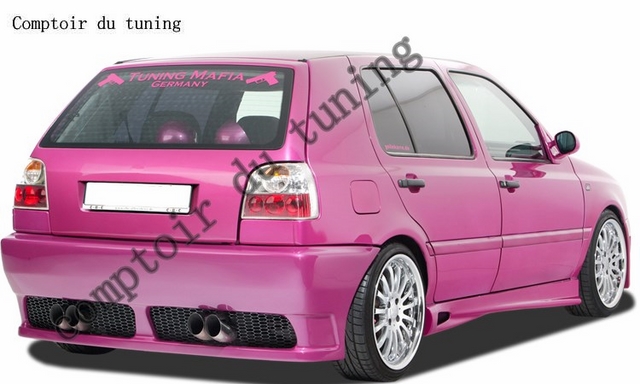 Pare-chocs arrière VW Golf 3 "GT4"