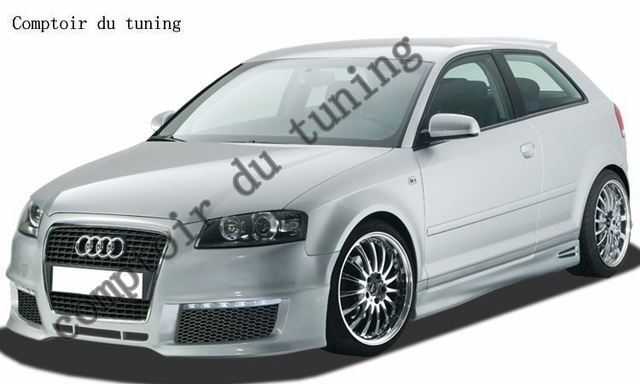Pare-chocs avant AUDI A3-8P "SingleFrame Design 2" for Xenon
