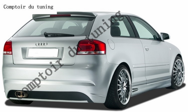Pare-chocs arrière AUDI A3-8P "Singleframe" for PDC