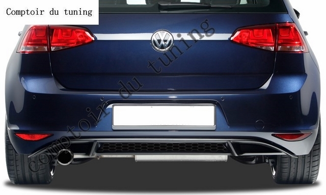 extension de pare-chocs arrière VW Golf 7 center part "GTI-Look"