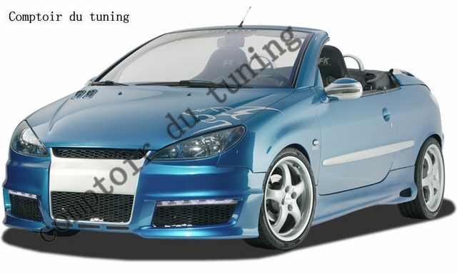 Pare-chocs avant PEUGEOT 206/206CC "GTI-Five"