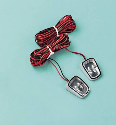 DOUBLE MINI-LED 12 V VERT