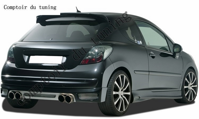 extension de pare-chocs arrière PEUGEOT 207 / 207CC
