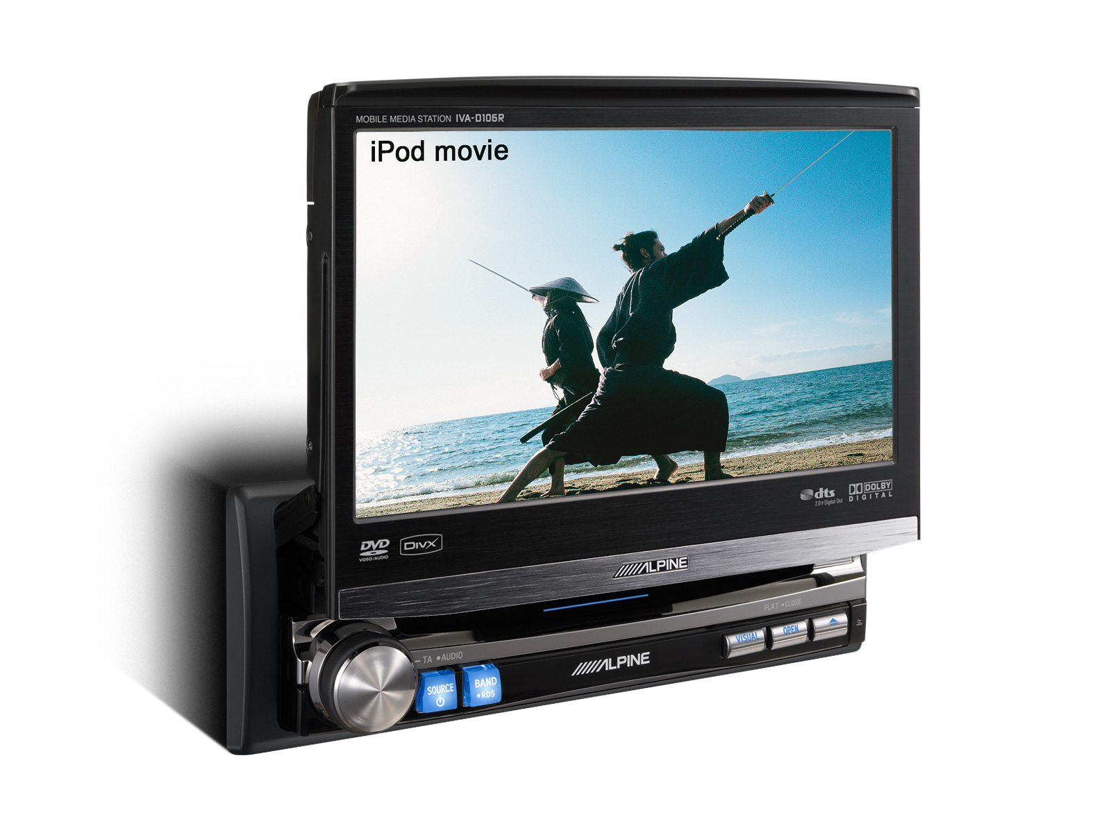 Jantes alu IVA-D106R Station Multimedia Embarquee 1 DIN	