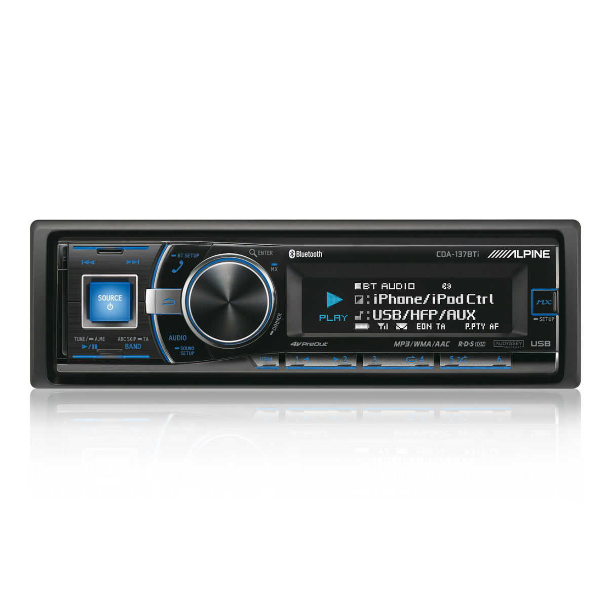 Jantes alu CDA-137BTi Lecteur CD BLUETOOTH Plus	