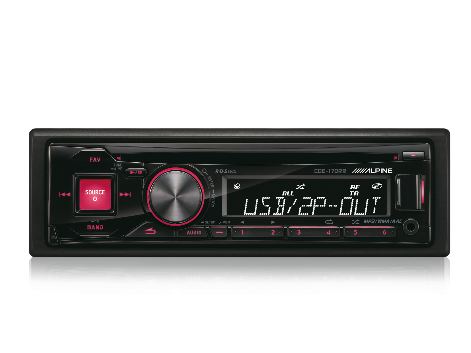 Jantes alu CDE-170RR  Lecteur CD / Pilote USB	