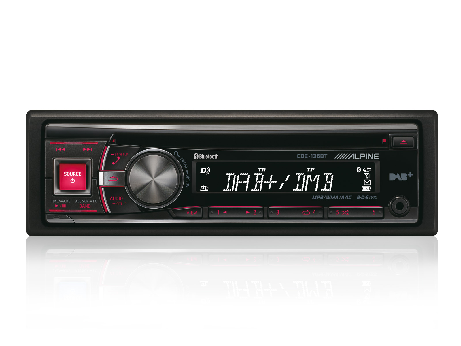 Jantes alu CDE-136BT Lecteur CD / DAB BLUETOOTH Plus	