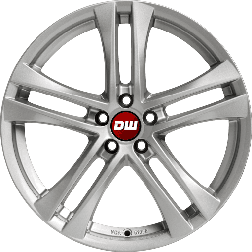 DW Wheels DW4 EVO Hyper-Silber
