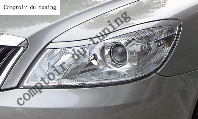 Couvercles de phares SKODA Octavia 1Z Facelift 2008+