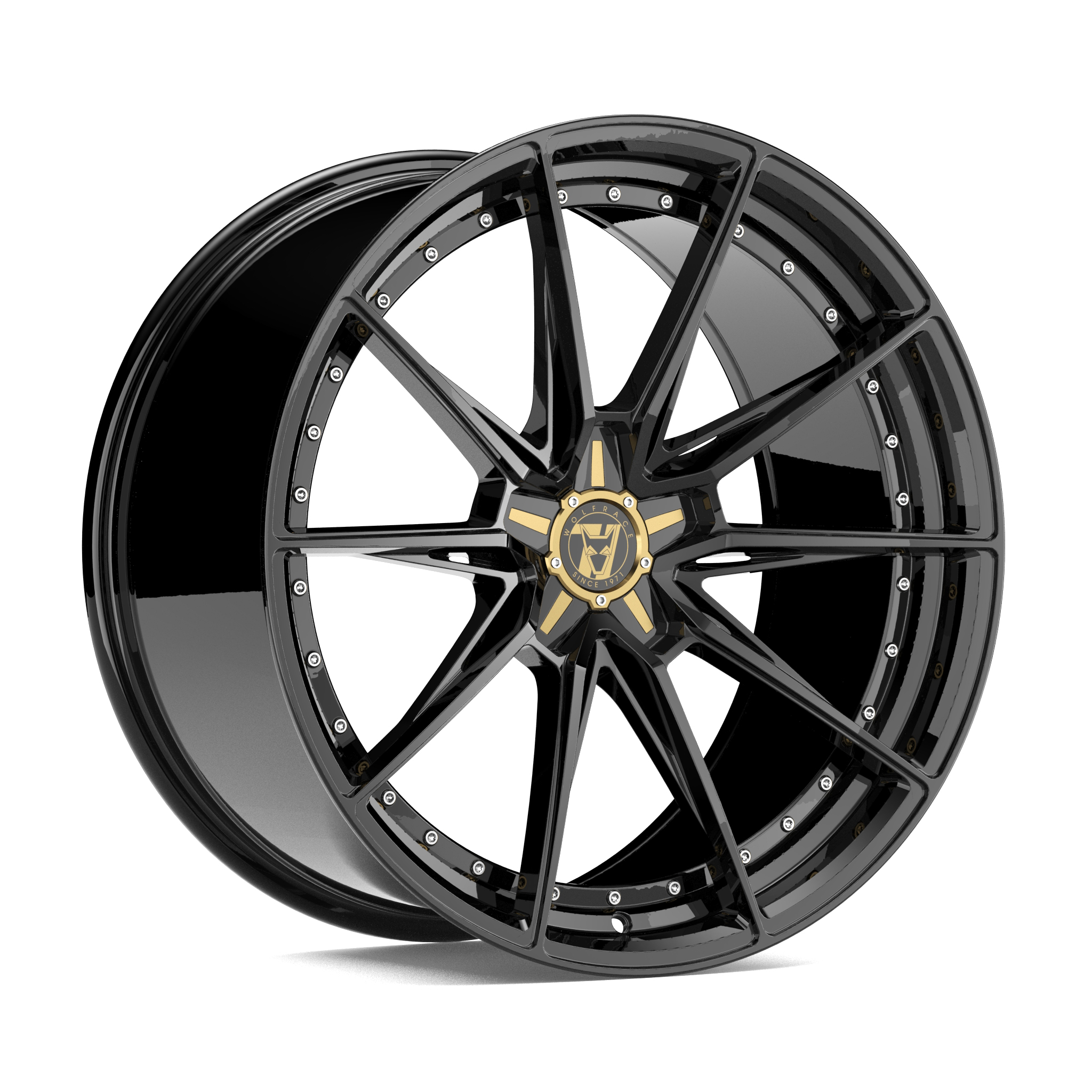 Jantes alu Demon Wheels 71 Urban Racer Black Edition [8.5x20] -5x114.3- ET 40