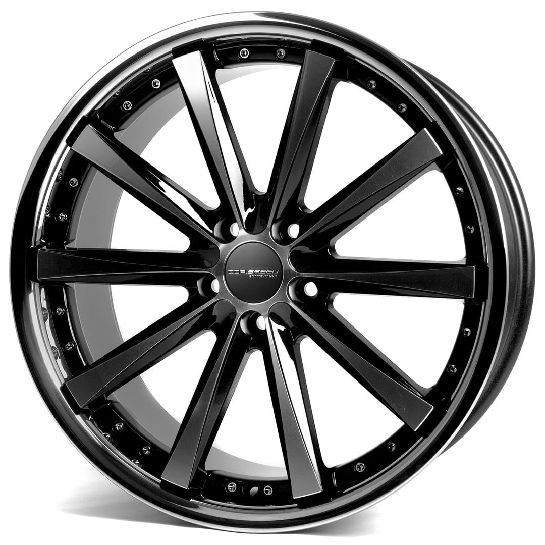 Barracuda CORSPEED ARROWS Noir brillant avec lèvre inox