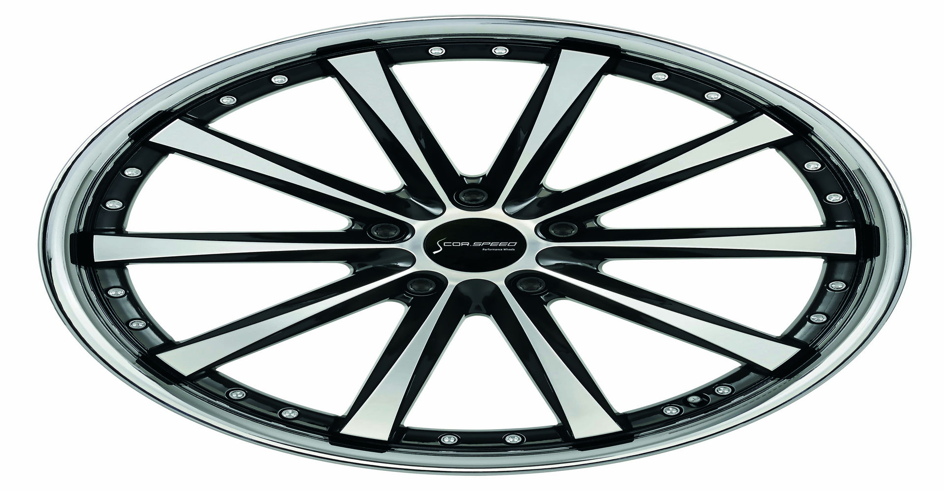 Barracuda CORSPEED ARROWS Noir brillant poli avec lèvre inox