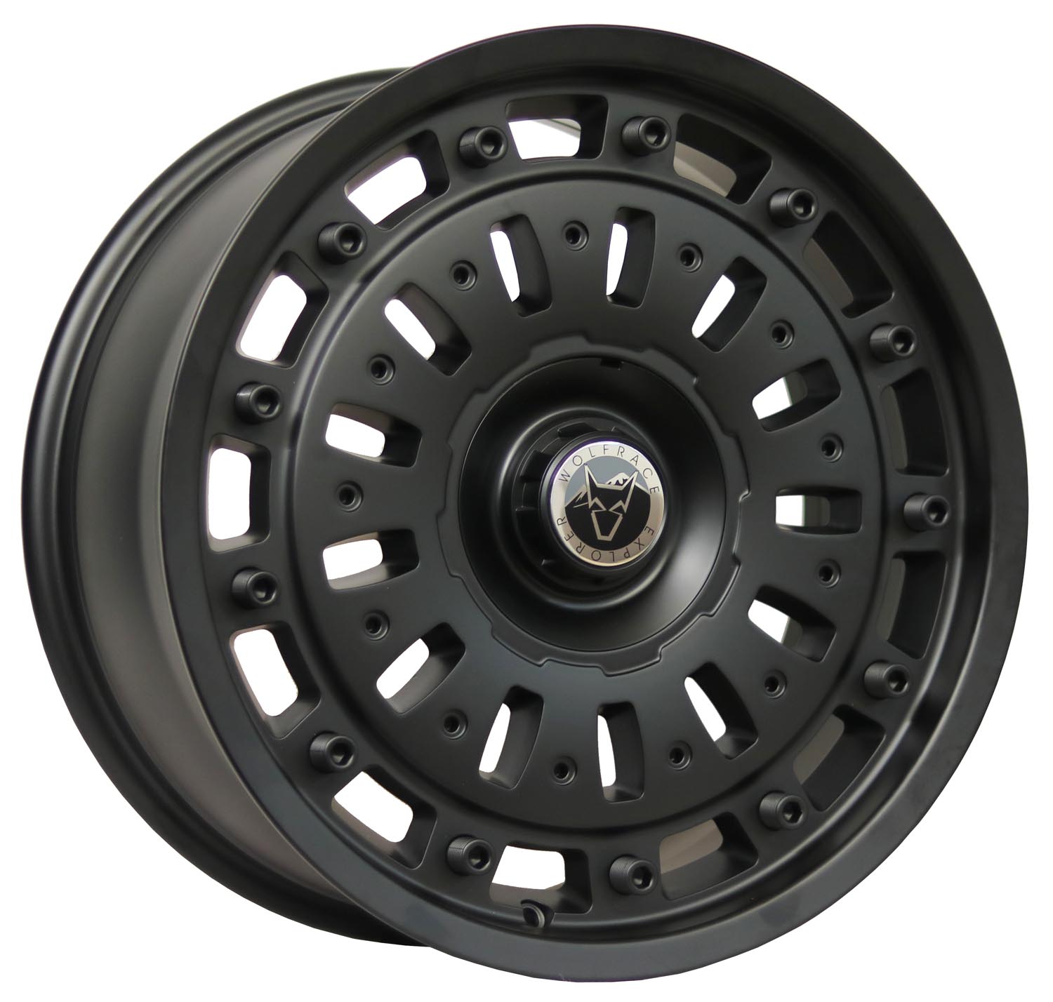 Demon Wheels Explorer Explore 2 Matt Black Rivets