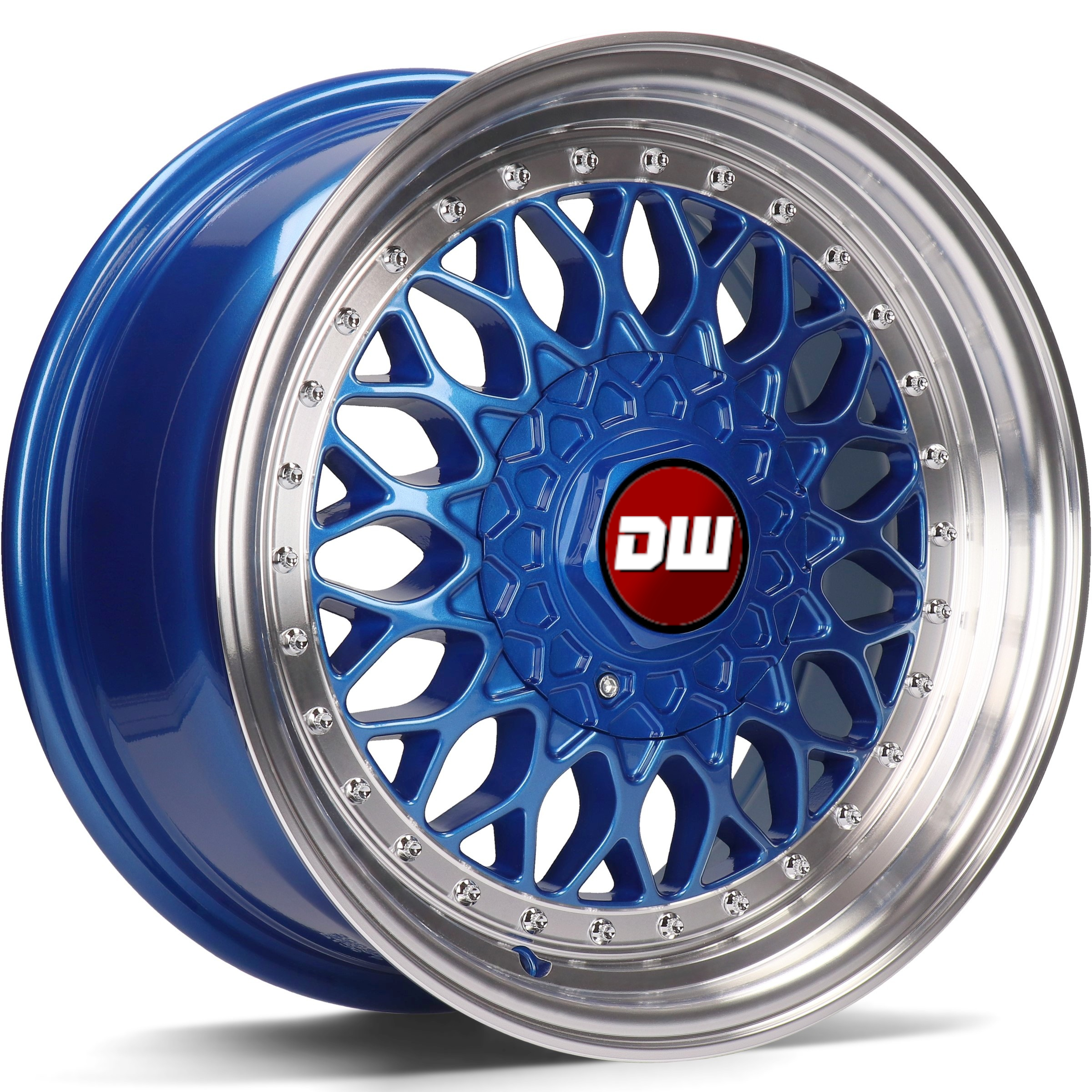 DW Wheels DWV-E Bleu bord Poli