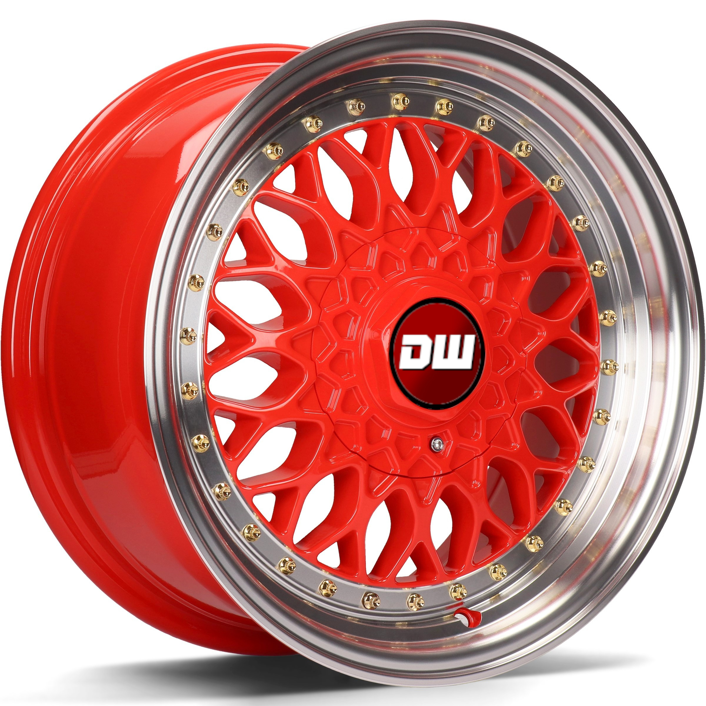 DW Wheels DWV-E Rouge bord Poli