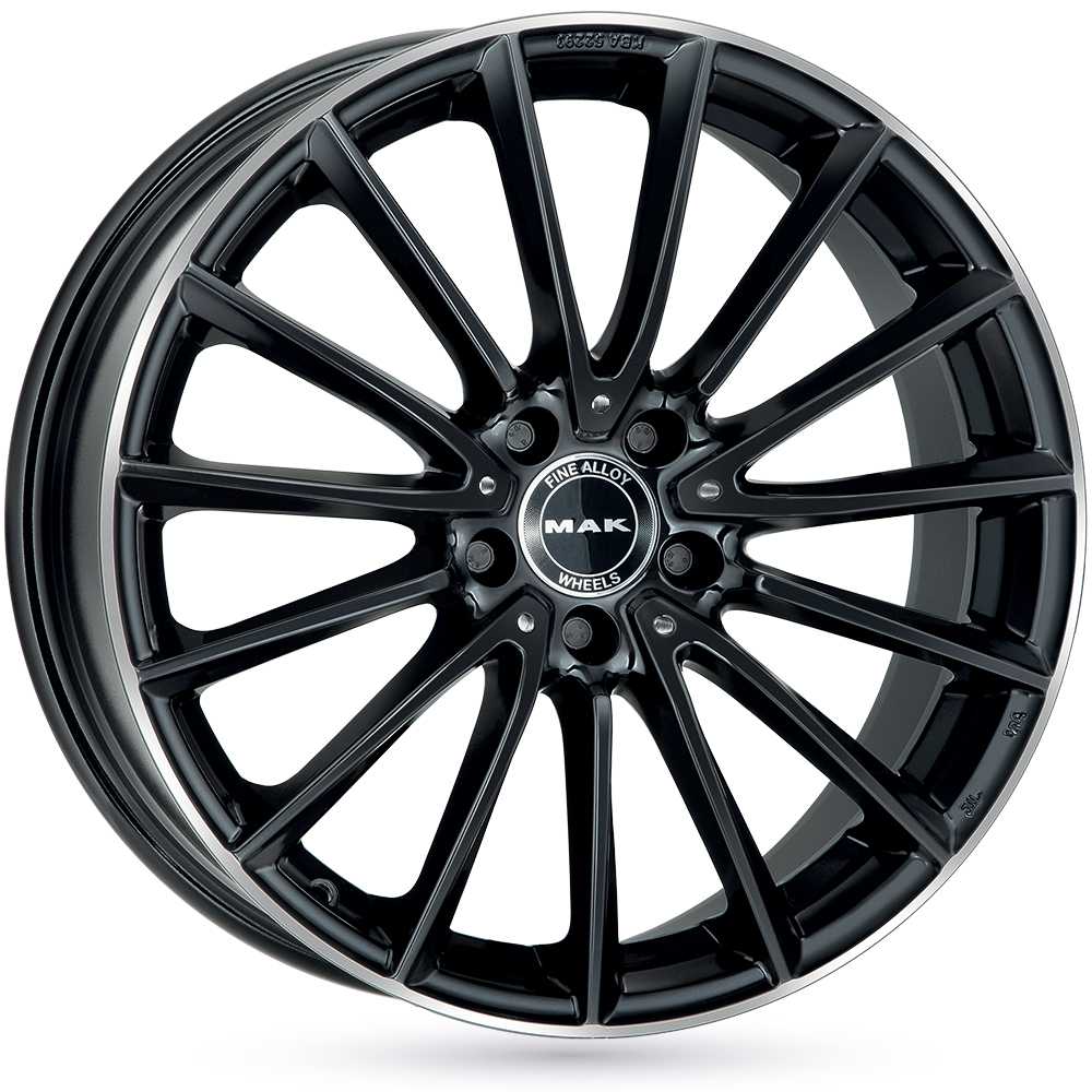 MAK KOMET NOIR BRILLANT BORD POLI