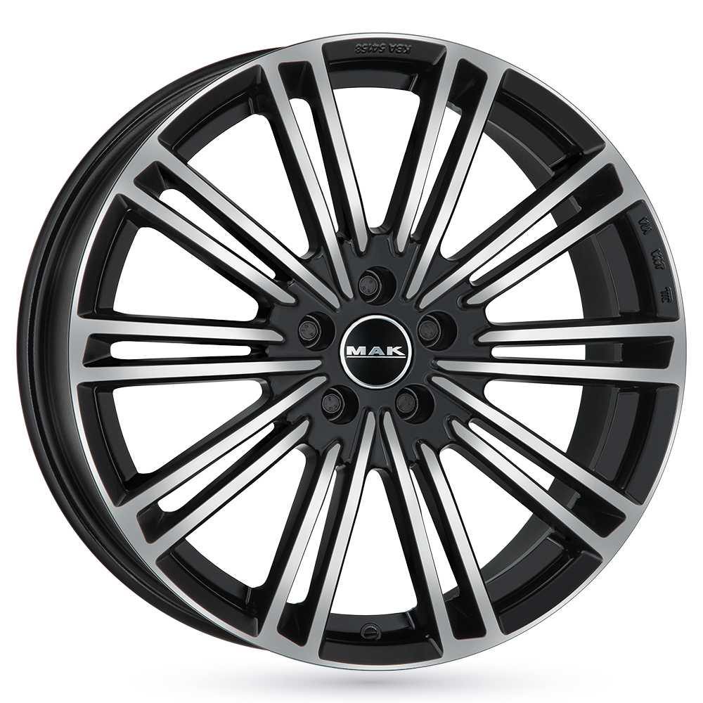 Jante alu MAK YORK NOIR FACE POLIE