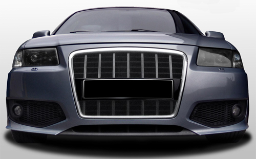 PARE CHOCS AV AUDI A3 8L GRILLE CHROME