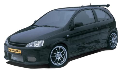 SPOILER AV OP CORSA C + GRILLE