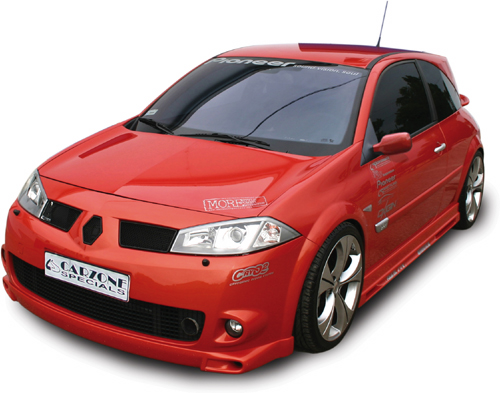 RAJOUT SPOILER AV RE MEGANE 2