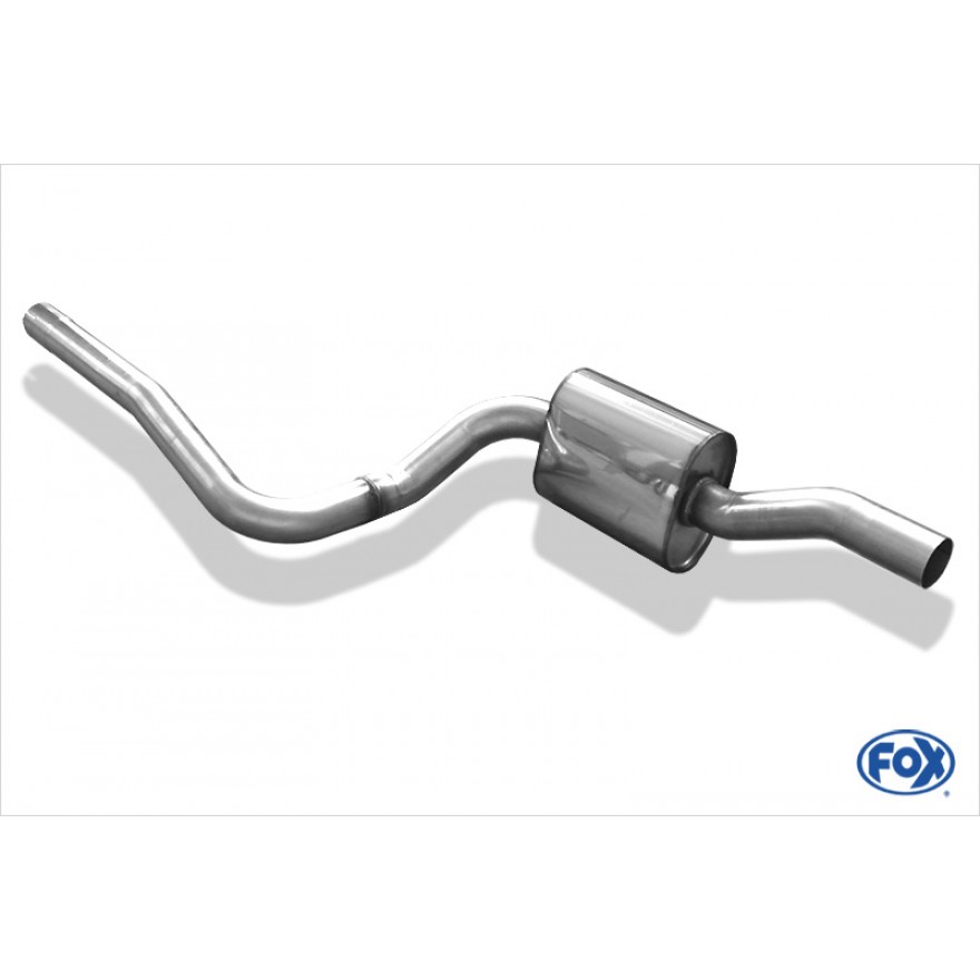 Silencieux avant inox pour FORD FIESTA MK6 ST150