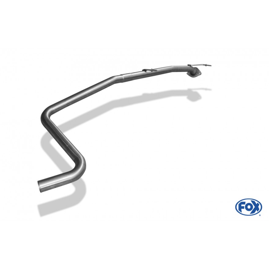 Tube de suppression de silencieux avant inox (sans flexible) pour FORD FIESTA MK7