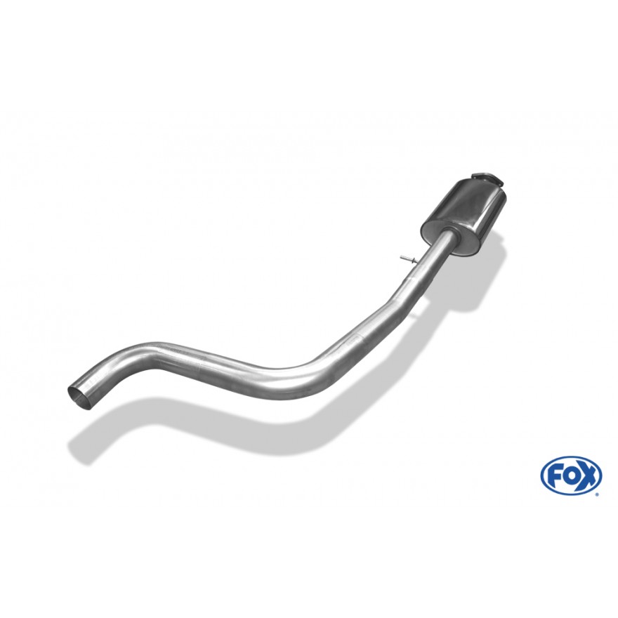 Silencieux avant inox pour FORD FIESTA MK7 ST