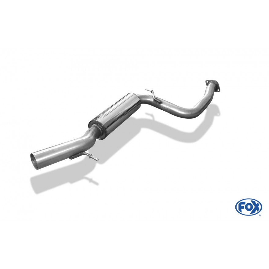 Silencieux avant inox pour FORD FOCUS RS MK2