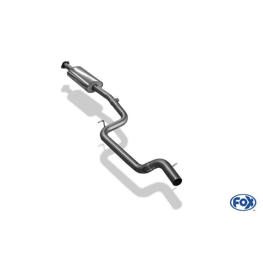 Silencieux avant inox pour FORD FOCUS ST MK3 (HAYON)