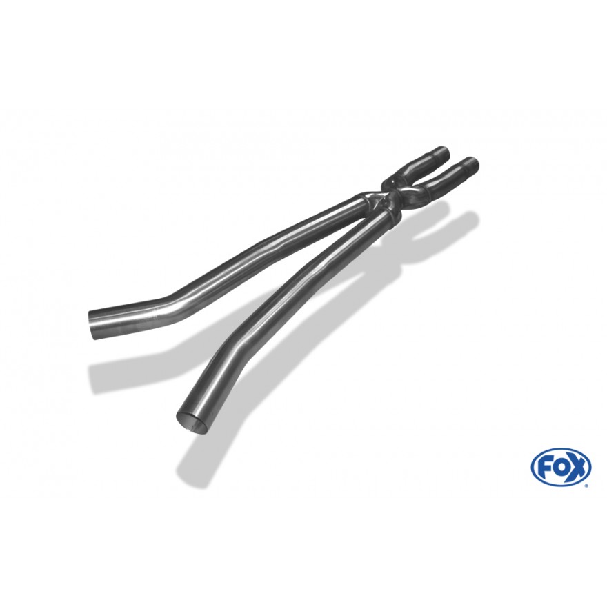 Tube de suppression de silencieux avant inox pour FORD MUSTANG MK6 COUPE/CABRIOLET