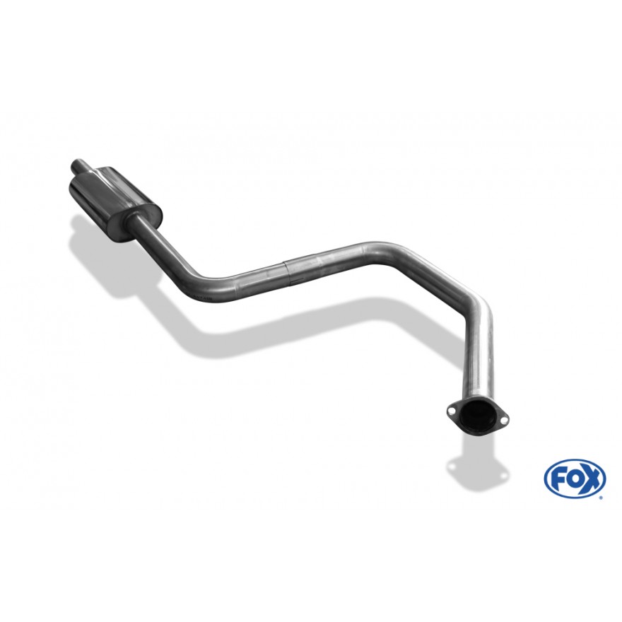 Silencieux avant inox pour HYUNDAI I30 TYPE PDE/PD (version sans FAP)