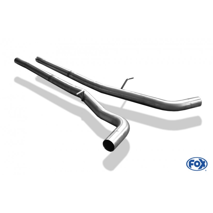 Tube de suppression de silencieux avant inox pour JAGUAR S-TYPE R TYPE CCX