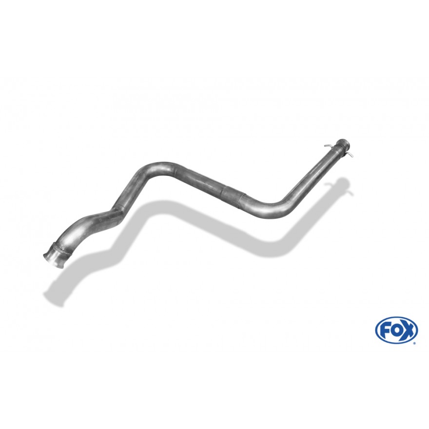 Tube de suppression de silencieux avant inox pour SAAB 9.3 TYPE YS3