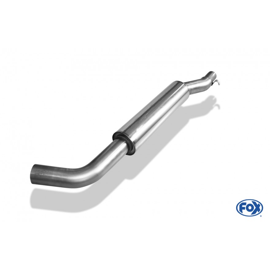 Silencieux avant inox pour VOLKSWAGEN GOLF MK1 CABRIOLET
