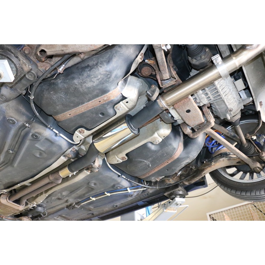 Silencieux avant inox pour VOLKSWAGEN GOLF R32 MK4