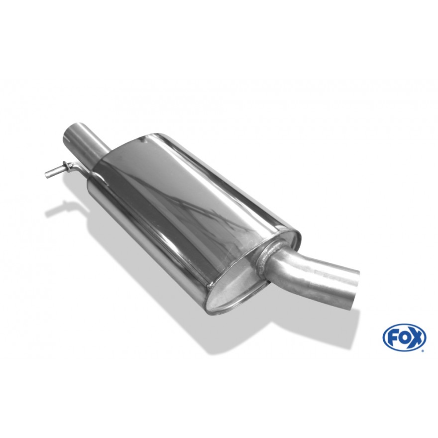 Silencieux avant inox pour VOLKSWAGEN GOLF R32 MK5