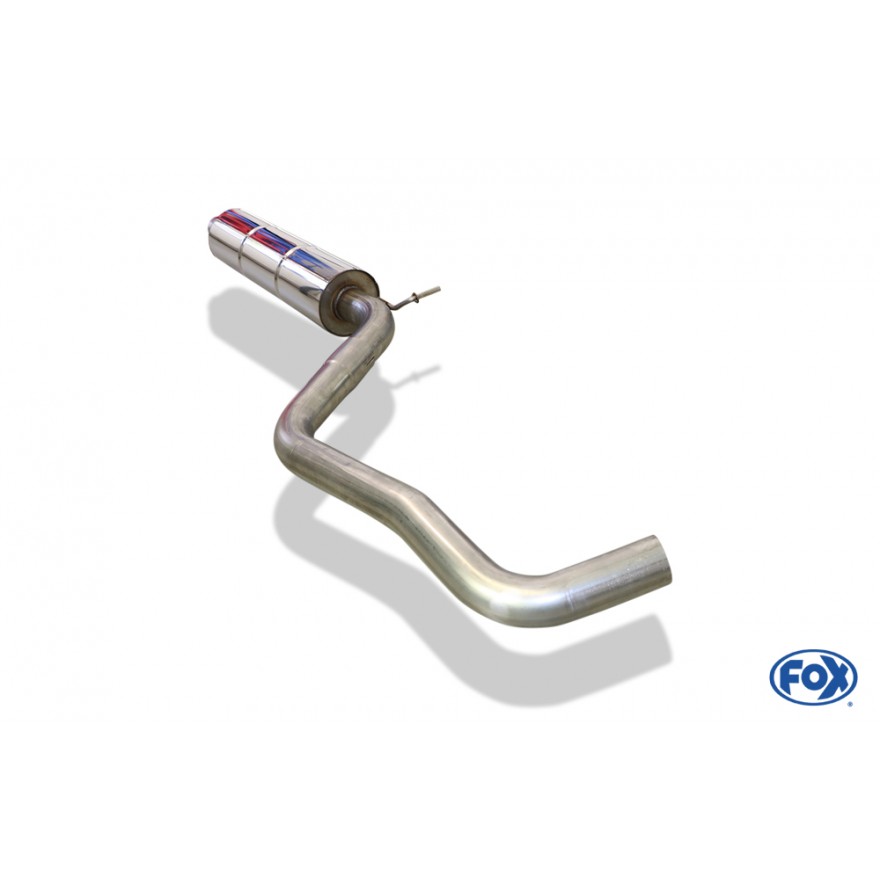 Silencieux avant inox pour VOLKSWAGEN GOLF MK7