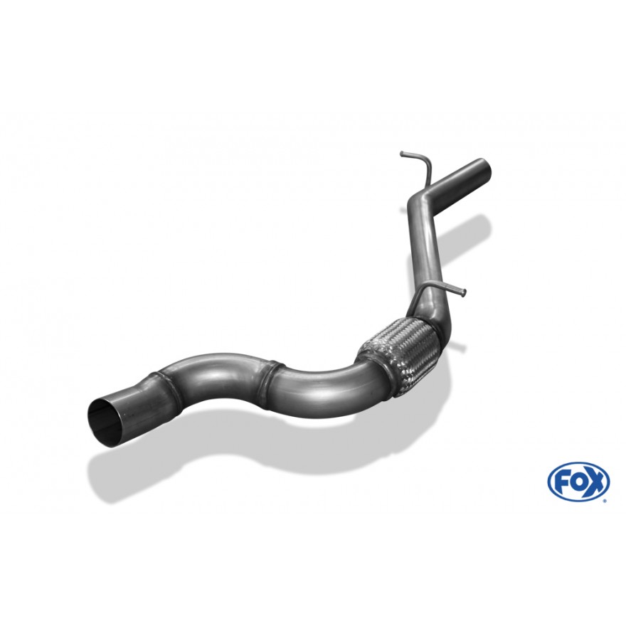Tube de suppression de silencieux avant inox pour VOLKSWAGEN GOLF R 4-MOTION MK7