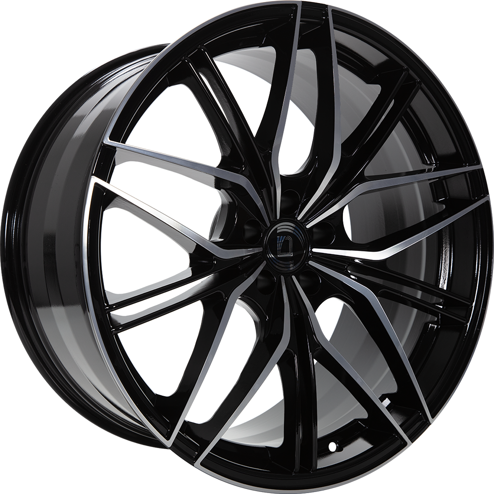 Jante alu Gianelli D10522 Nero machined