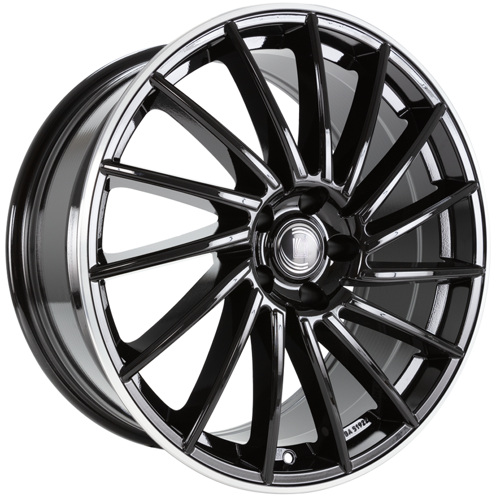 Jante alu Gianelli D1319 NeroS mach. lip [8,5x19] ET50 5x112