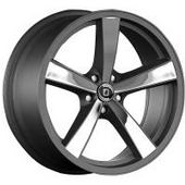 Jante alu Gianelli D118 Neroinox