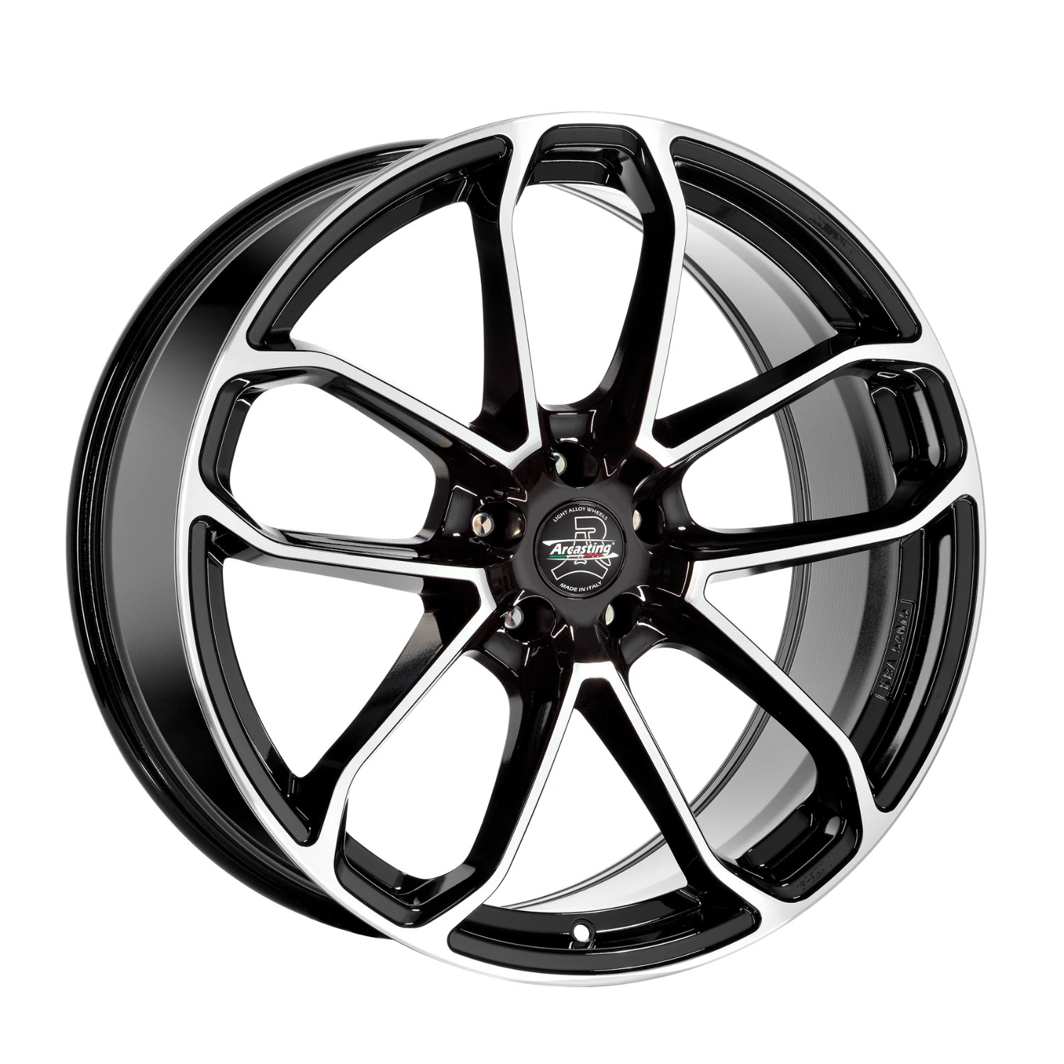 ARCASTING CAESAR BLACK POLISHED